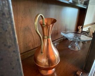  Copper pitcher 
