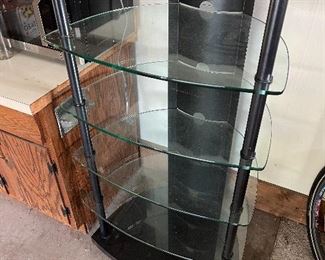 Very nice glass shelf perfect for stereo equipment or anything else! 