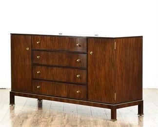 Beautiful Large Heavy Solid Wood Desk/Buffet, Middle Part Moves Forward