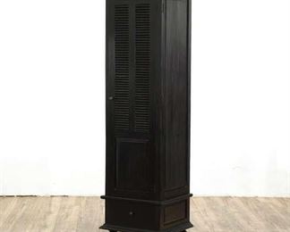 Modern Liberty Furniture Tall, Skinny Cabinet W/ Shutter Design