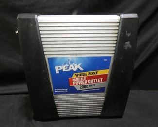PEAK Work Zone 2000 Watt Mobile Power Outlet
12 Volt