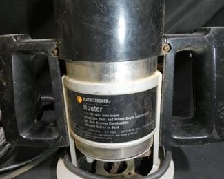 Black & Decker 1/4 HP Router