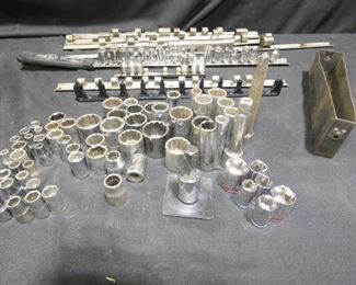 Craftsman, Kobalt, Husky Socket Racks & Sockets	
-8 Socket Racks
-50+ Sockets