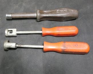 MAC Brake Spring Retainers and 6 Point Nut Driver
- MAC Brake Spring Retainer Tool, S14A
- MAC Brake Spring Retainer Tool, S14
- Snap-On 6 Point Nut Driver 7/16 NDD114ABR