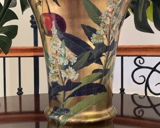 53. Gold Painted Vase