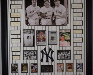 1961 Yankees Signed Collage