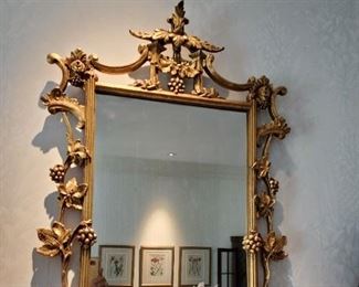 Beautiful gilded mirror