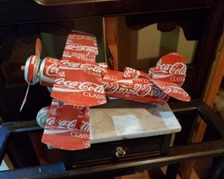 Coca cola plane