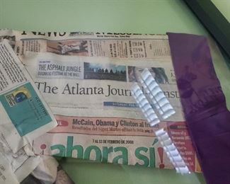 Atlanta Journal Paper on sleeve