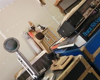 Vintage military microphone