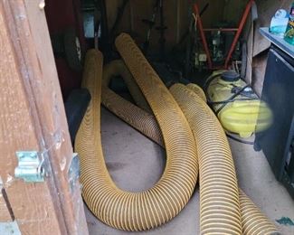 Leaf rake hose.