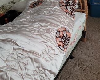 Huge silk Japanese quilt