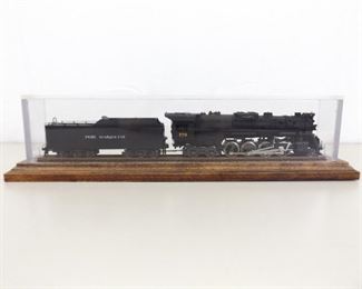 Rivarossi HO 2-8-4 Powered Engine and Coal Car in Custom Case
