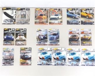 Large Lot of NEW Hot Wheels Car Culture Real Rider Cars
