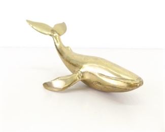 10" Long Sperm Whale Sculpture