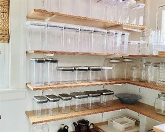 Food storage containers/pantry items