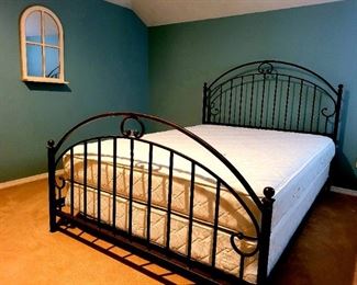 Queen Iron Bed *complete*  $295. #35