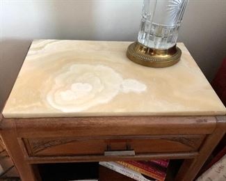 marble top