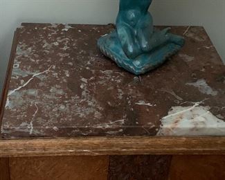 Marble top 