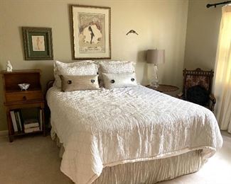 Queen Bed and mattress