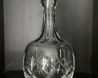 decanter, crystal
