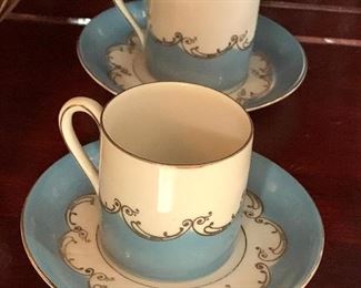 2 of 6 tea cup sets - Victoria Czechoslovakia  229 