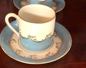  6 tea cup sets - Victoria Czechoslovakia  229 