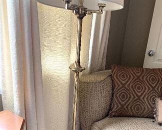 Stunning solid brass floor lamp