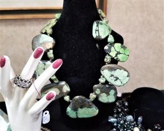 Large slab & chunky necklaces to rings and more
