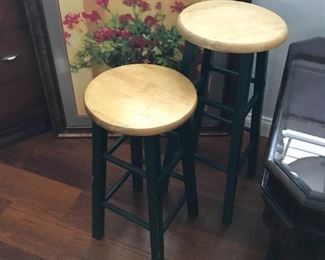 Barstools, 30" and 24"