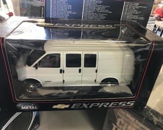 Die cast Chevy Express Van
