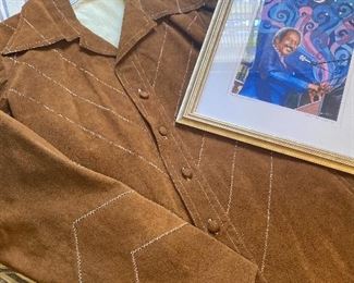 Suede Jacket & Pants worn by Allen Toussaint