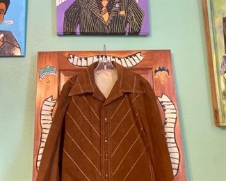 Suede Jacket worn by Allen Toussaint