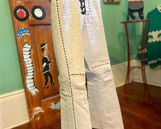 Leather Pants worn by Allen Toussaint