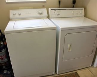Whirlpool Washer, KitchenAid Dryer
