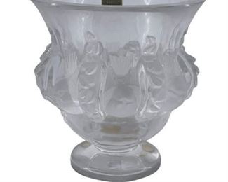 Lot 013
Lalique 'Dampierre' Vase Clear Crystal France.    https://www.bidrustbelt.com/Event/LotDetails/120462014/Lalique-Dampierre-Vase-Clear-Crystal-France