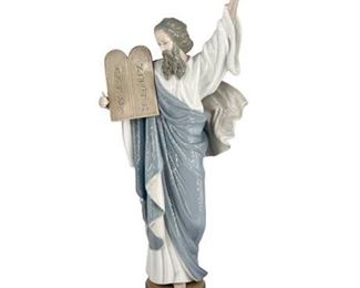 Lot 016
Lladro Moses 5170 Porcelain Figurine 1982.     https://www.bidrustbelt.com/Event/LotDetails/120297827/Lladro-Moses-5170-Porcelain-Figurine-1982