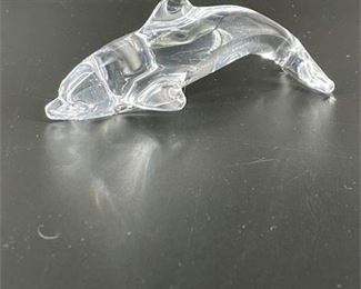 Lot 041
Daum France Dolphin Art Glass.     https://www.bidrustbelt.com/Event/LotDetails/120871031/Daum-France-Dolphin-Art-Glass