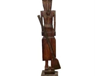 Lot 068
Primitive Hand Carved Tribal Statue.   https://www.bidrustbelt.com/Event/LotDetails/120312320/Primitive-Hand-Carved-Tribal-Statue