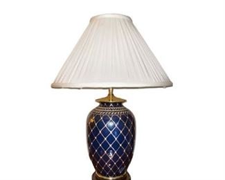 Lot 079-E
Contemporary Cobalt Blue and Gold Occasional Table Lamp.    https://www.bidrustbelt.com/Event/LotDetails/120617228/Contemporary-Cobalt-Blue-and-Gold-Occasional-Table-Lamp