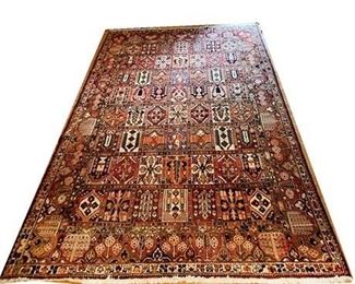 Lot 080
Iranian Hand Woven and Knotted Large Room Rug.    https://www.bidrustbelt.com/Event/LotDetails/120670219/Iranian-Hand-Woven-and-Knotted-Large-Room-Rug