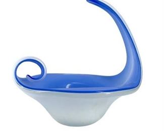 Lot 111
Murano Art Glass Cased Bowl.    https://www.bidrustbelt.com/Event/LotDetails/120146869/Murano-Art-Glass-Cased-Bowl