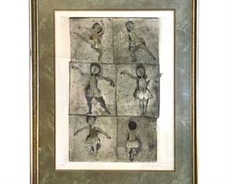 Lot 233
Graciela Rodo Boulanger, 'Ballet Poses' Signed and Numbered.    https://www.bidrustbelt.com/Event/LotDetails/120649014/Graciela-Rodo-Boulanger-Ballet-Poses-Signed-and-Numbered