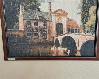 “The Nunnery” Belgium Tapestry