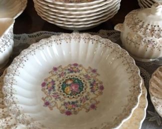 Limoges 22 K Gold “Toledo Delight” Hood Housekeeping