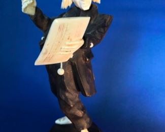 Bone Carved Musician