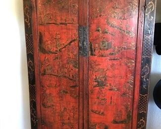 Vintage Asian Cabinet 
