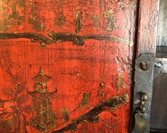 Vintage Asian Cabinet 