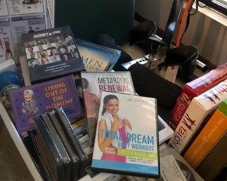 fitness/exercise DVD's equipment 