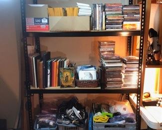 CD's, Office Supplies 